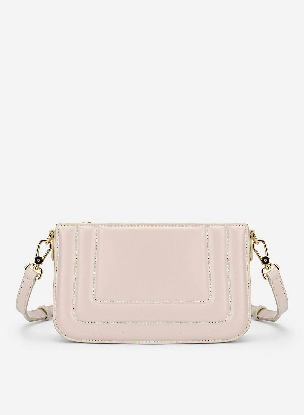 Padded Crossbody Bag - MES 0266 - Cream - VASCARA