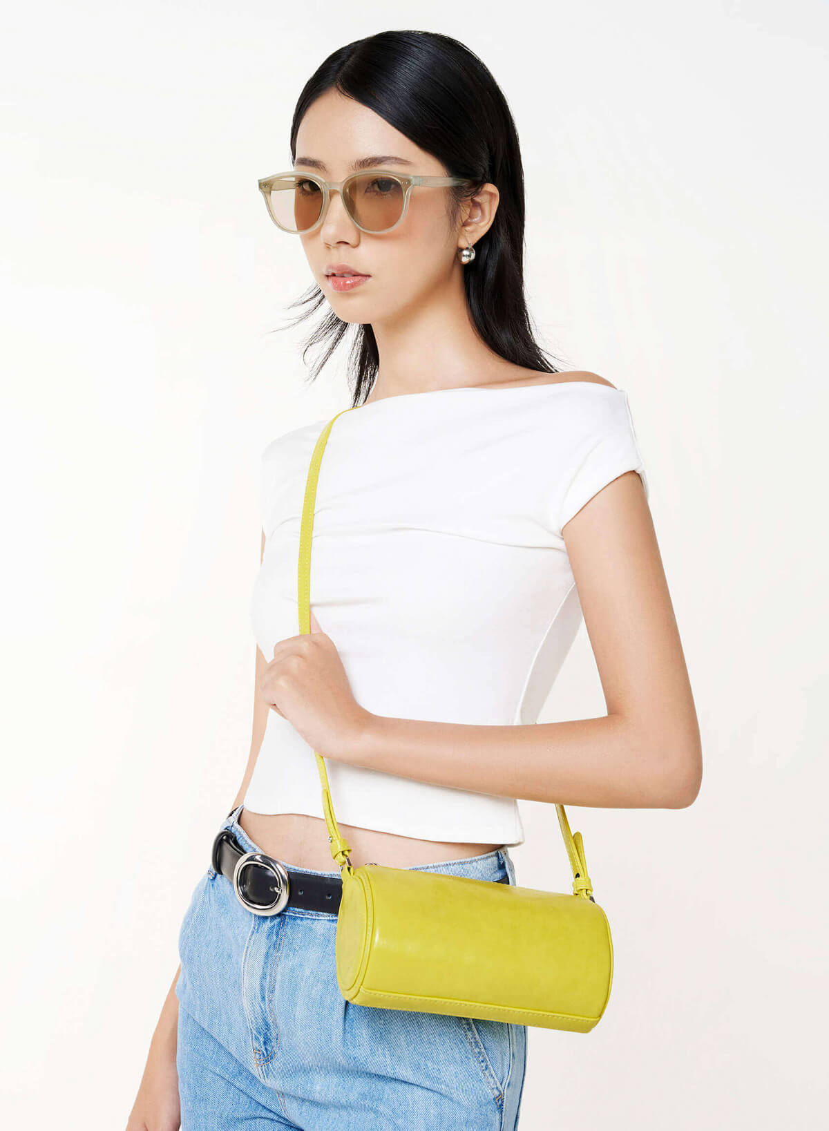 Trendy Mini Duffle Bag - MES 0283 - Light Green - vascara.com