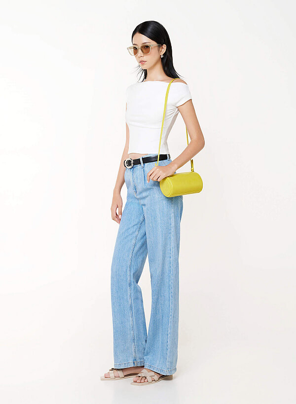 Trendy Mini Duffle Bag - MES 0283 - Light Green - VASCARA