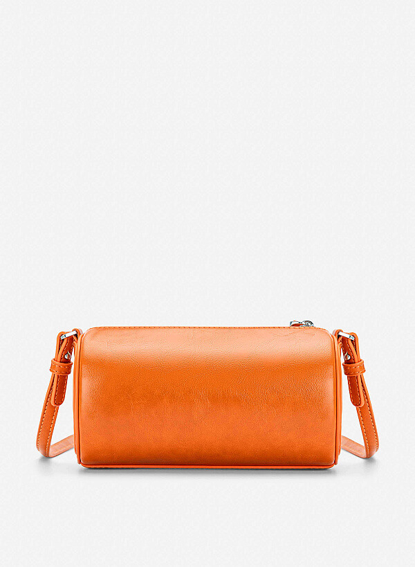 Trendy Mini Duffle Bag - MES 0283 - Orange
