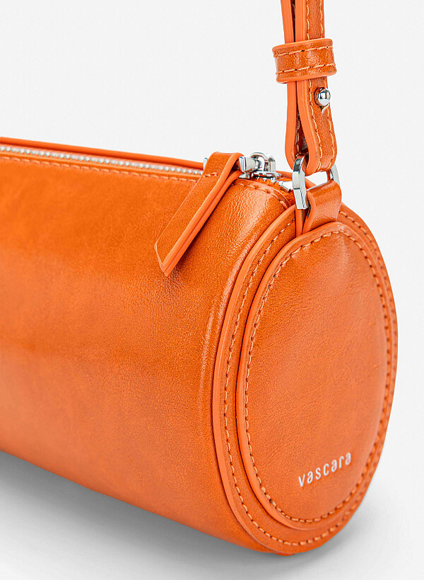 Trendy Mini Duffle Bag - MES 0283 - Orange - VASCARA