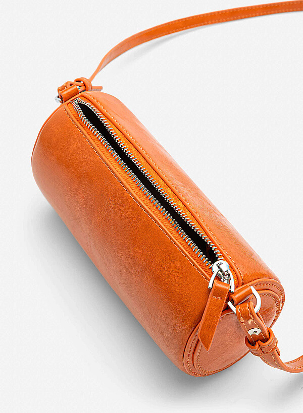 Trendy Mini Duffle Bag - MES 0283 - Orange - VASCARA