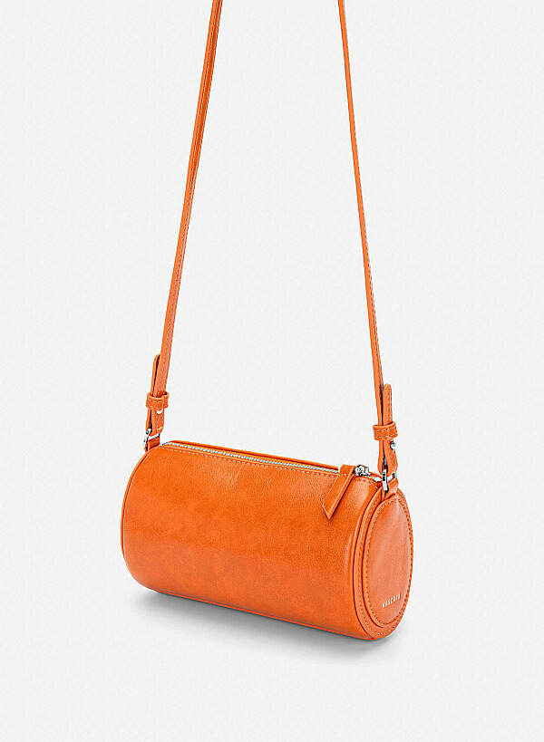 Trendy Mini Duffle Bag - MES 0283 - Orange - VASCARA