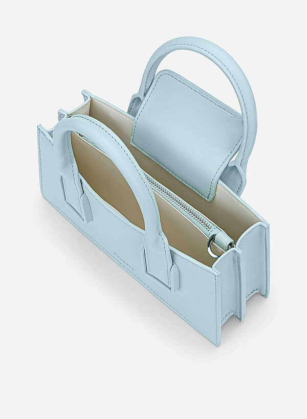 Tubular Strap Handbag - TTE 0190 - Mint - VASCARA