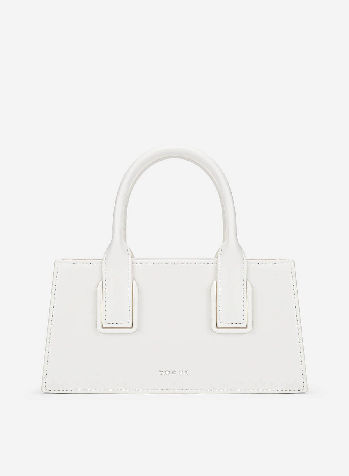 Tubular Strap Handbag - TTE 0190 - White - VASCARA