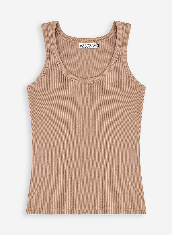 Áo tank top basic - SHI 0001 - Màu nâu