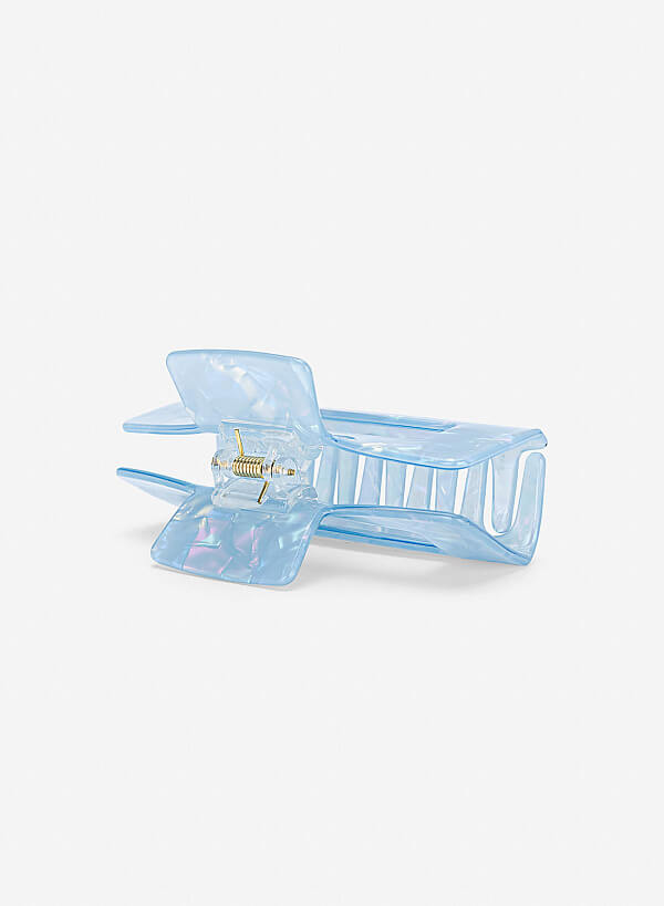 Kẹp tóc hiệu ứng xà cừ - ACC 0031 - Màu xanh dương - VASCARA