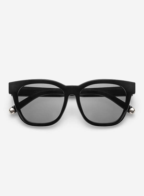 Kính mát dáng wayfarer Gina - WAY 0074 - Màu đen - VASCARA