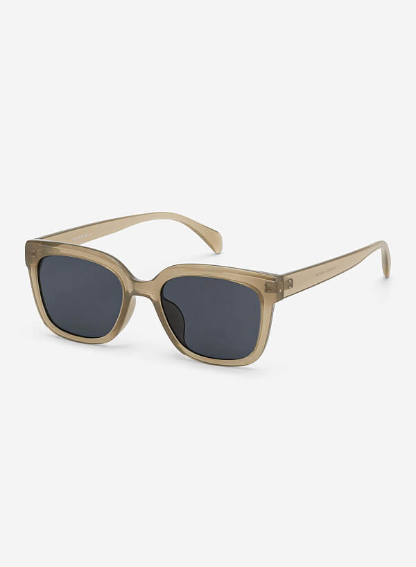 Kính mát dáng wayfarer Katniss - WAY 0072 - Màu vàng chanh - VASCARA