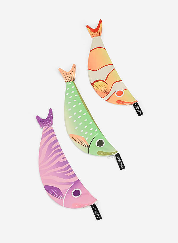 Fishies pouch - ACC 0025 - Màu tím - VASCARA