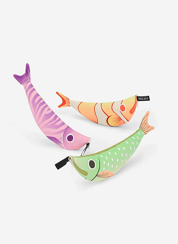 Fishies pouch - ACC 0025 - Màu xanh lá - VASCARA