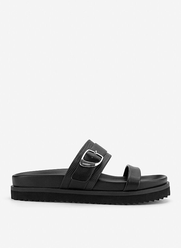 Dép hai quai phối buckle
