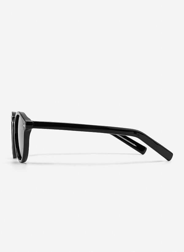 Kính mát dáng tròn Shade - ROU 0059 - Màu đen - VASCARA
