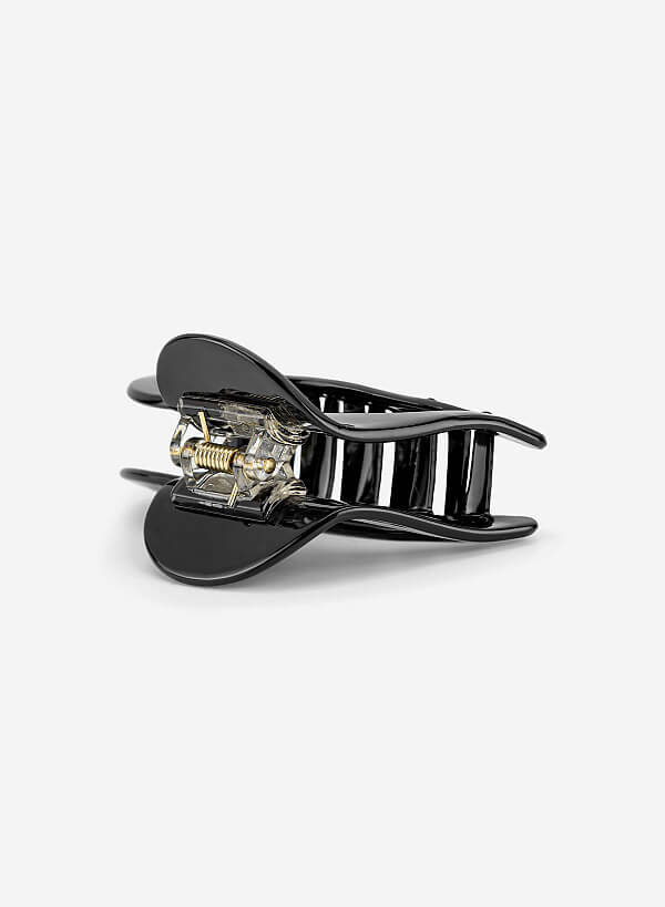 Kẹp tóc shape trái tim - ACC 0019 - Màu đen - VASCARA