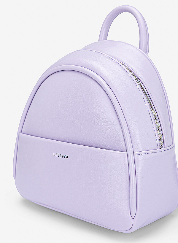 Balo mini dáng tròn - BAC 0229 - Màu tím - VASCARA