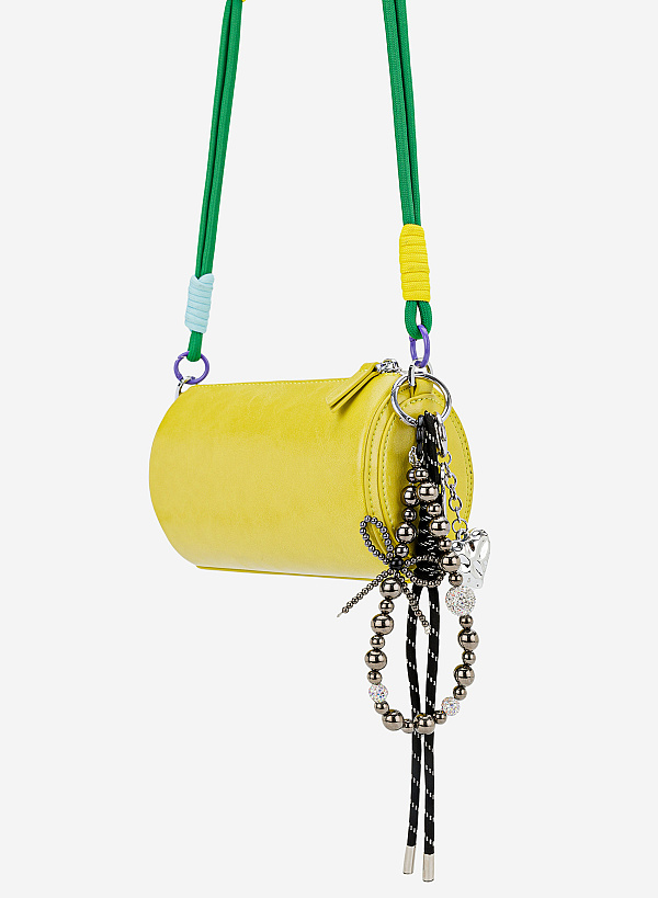 Charm dây kim loại đính hạt