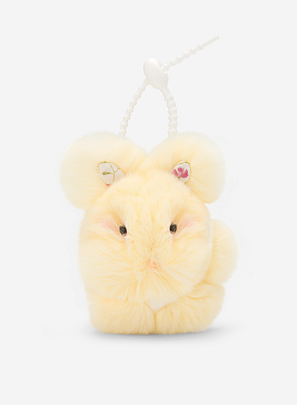 Charm thú bông lông xù