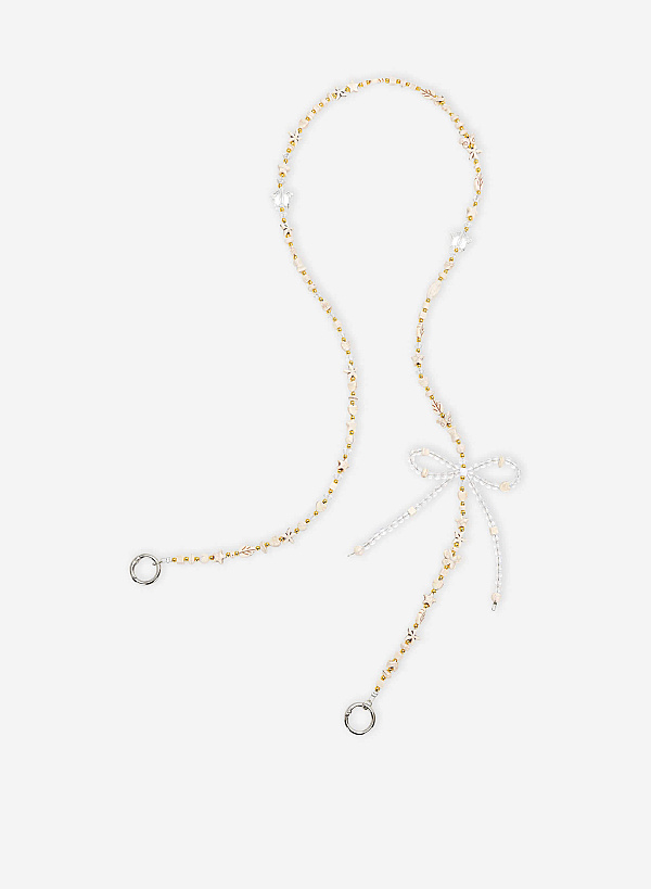 Dây đeo vàng phối nơ