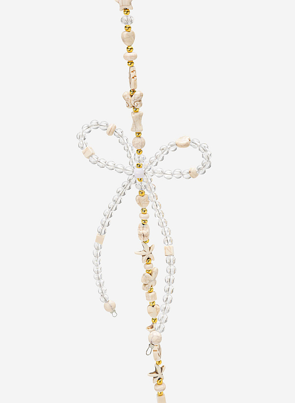 Dây đeo vàng phối nơ - STR 0009 - Màu vàng - VASCARA