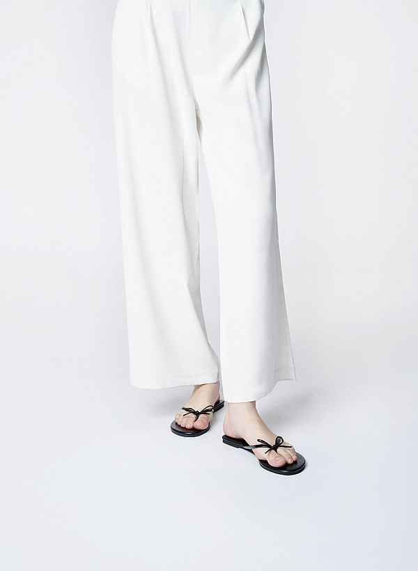 Dép flipflops đính nơ trang trí