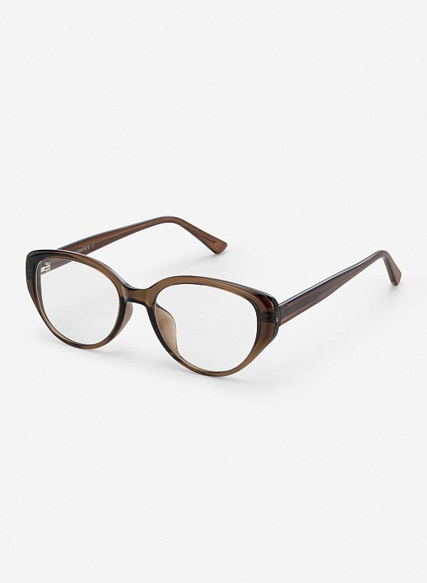 Gọng kính dáng mắt mèo Dalia - ECP 0001 - Màu nâu - VASCARA