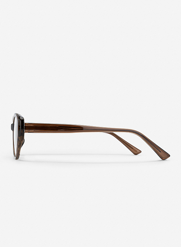 Gọng kính dáng mắt mèo Dalia - ECP 0001 - Màu nâu - VASCARA