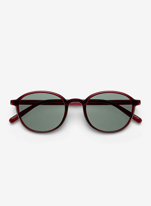 Kính mát dáng tròn Margot - SRP 0001 - Màu đỏ đậm - VASCARA