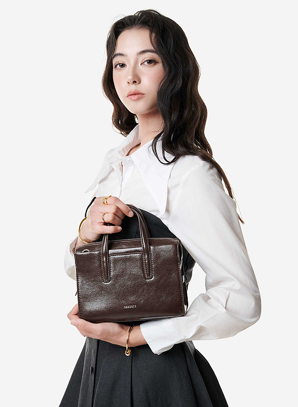 Túi xách da bóng cá tính