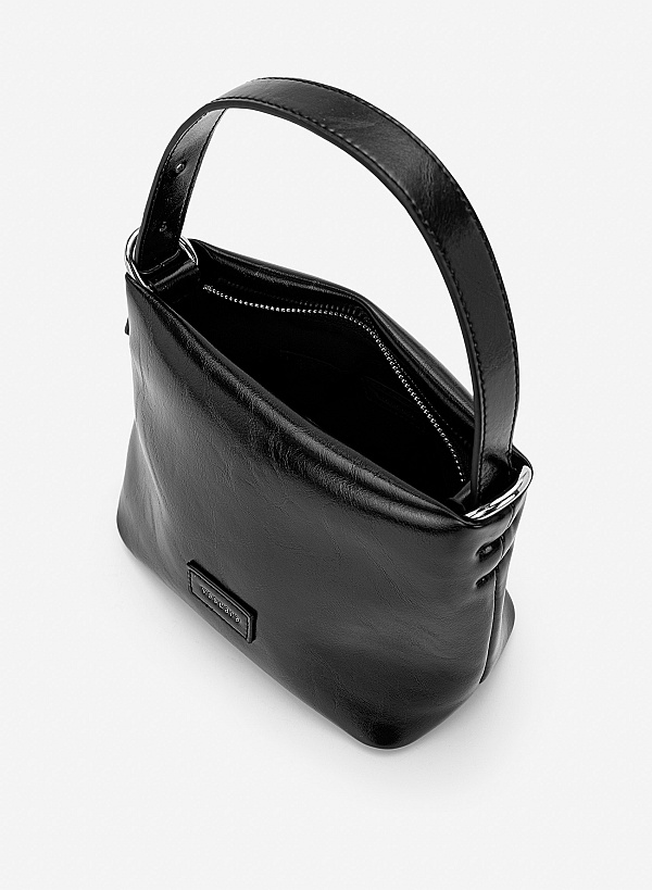 Túi xách tay mini tối giản - TOT 0206 - Màu đen - VASCARA