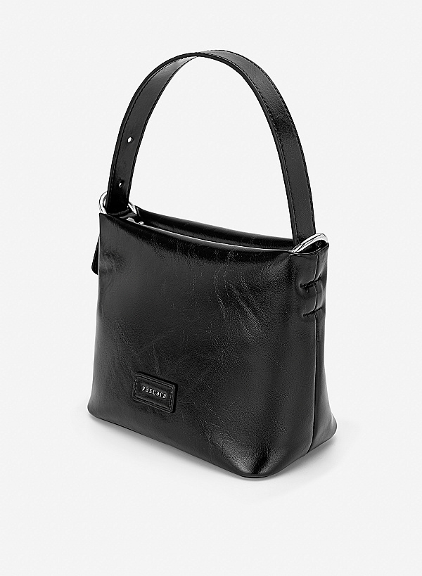 Túi xách tay mini tối giản - TOT 0206 - Màu đen - VASCARA