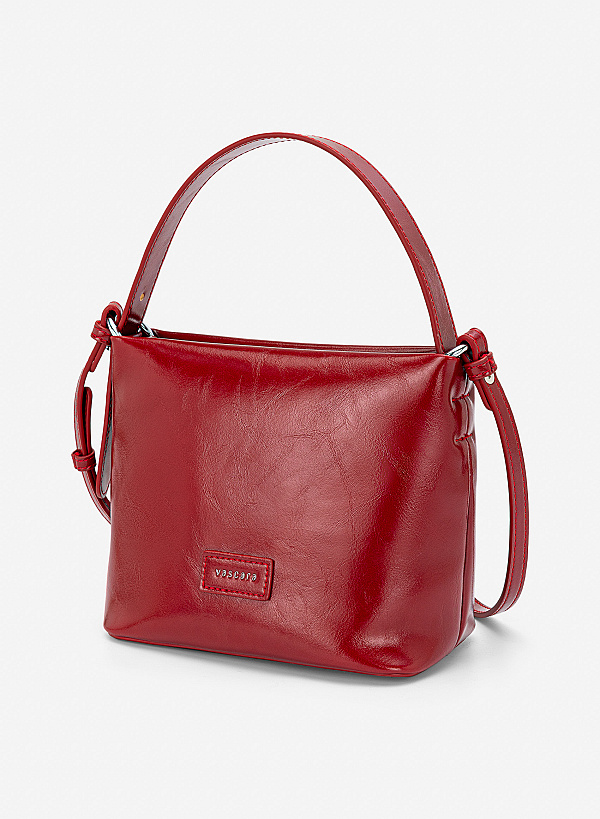 Túi xách tay mini tối giản - TOT 0206 - Màu đỏ - VASCARA