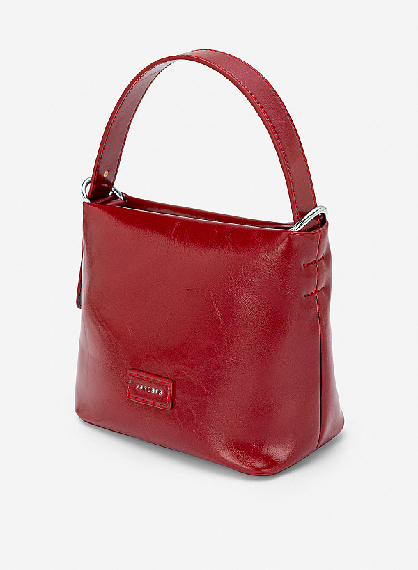 Túi xách tay mini tối giản - TOT 0206 - Màu đỏ - VASCARA