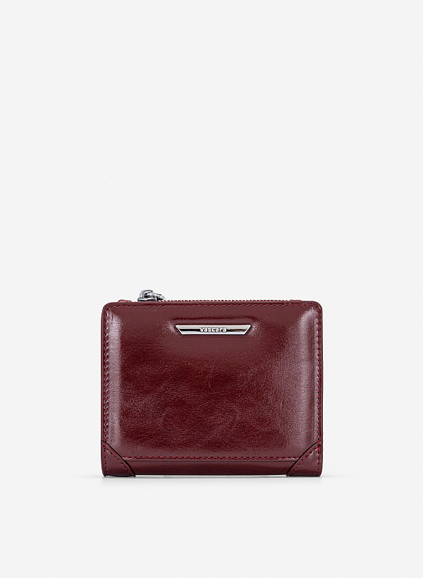 Ví mini nhấn viền góc cá tính