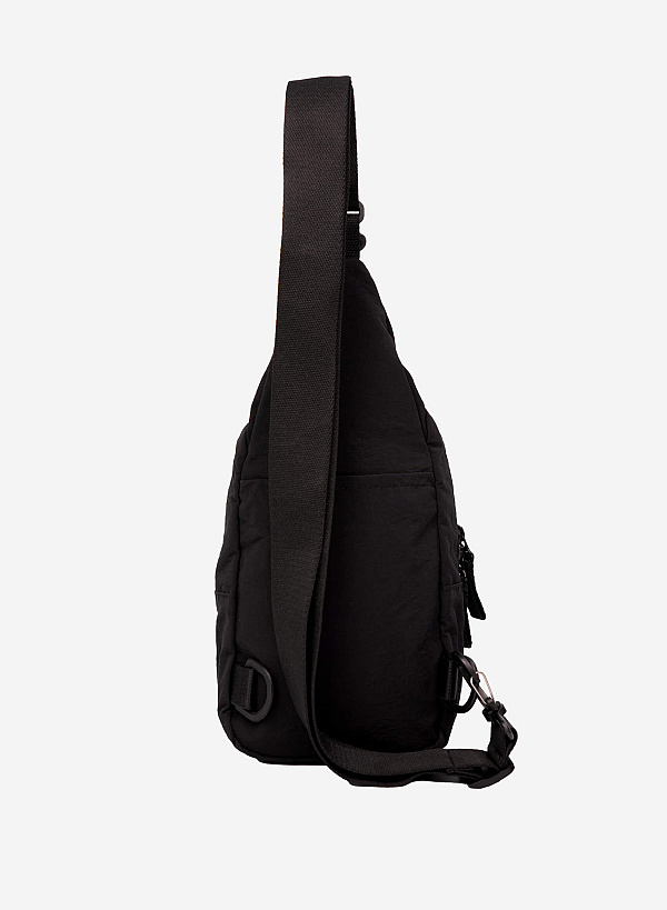 Túi bao tử SLING CROSS BAG - CRO 0003 - Màu đen - VASCARA