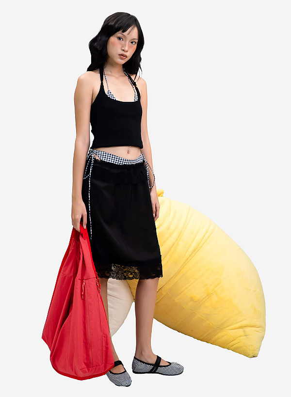 Túi tote size lớn BINDLE TOTE BAG - SHO 0004 - Màu đỏ - VASCARA