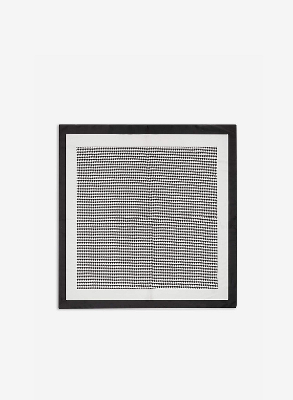 Khăn đa năng họa tiết kẻ sọc - ACC 0053 - Màu đen