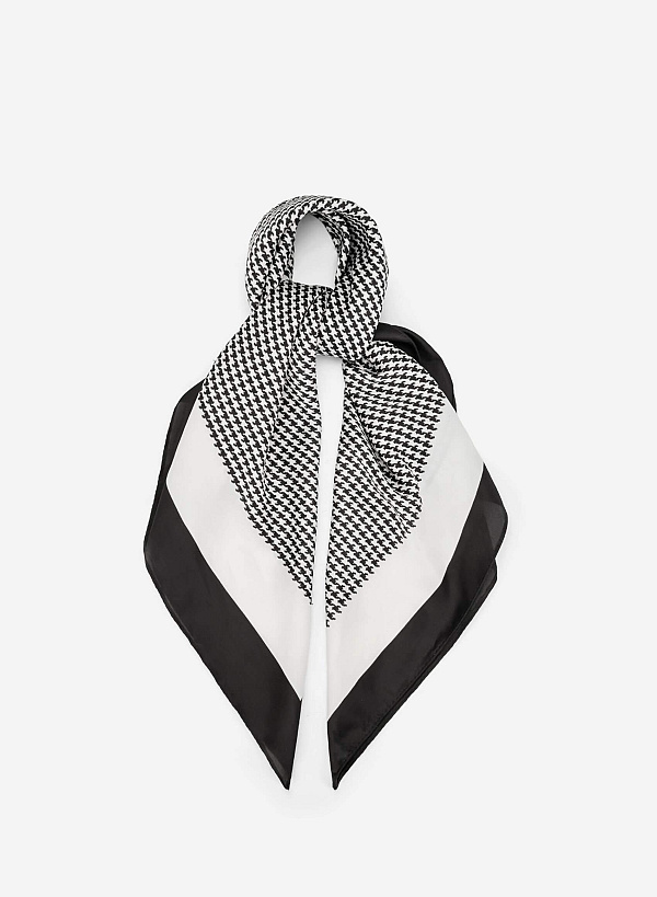 Khăn đa năng họa tiết kẻ sọc - ACC 0053 - Màu đen - VASCARA