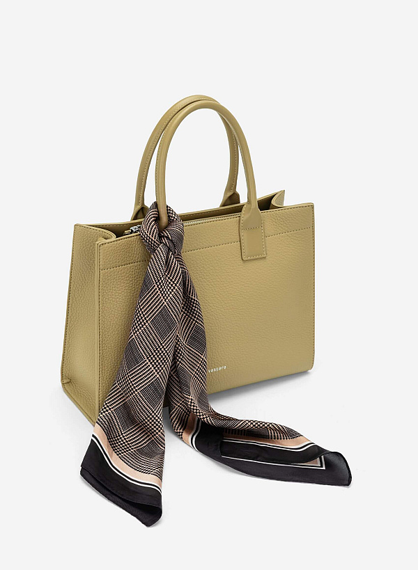 Khăn đa năng họa tiết kẻ sọc - ACC 0053 - Màu nâu - VASCARA