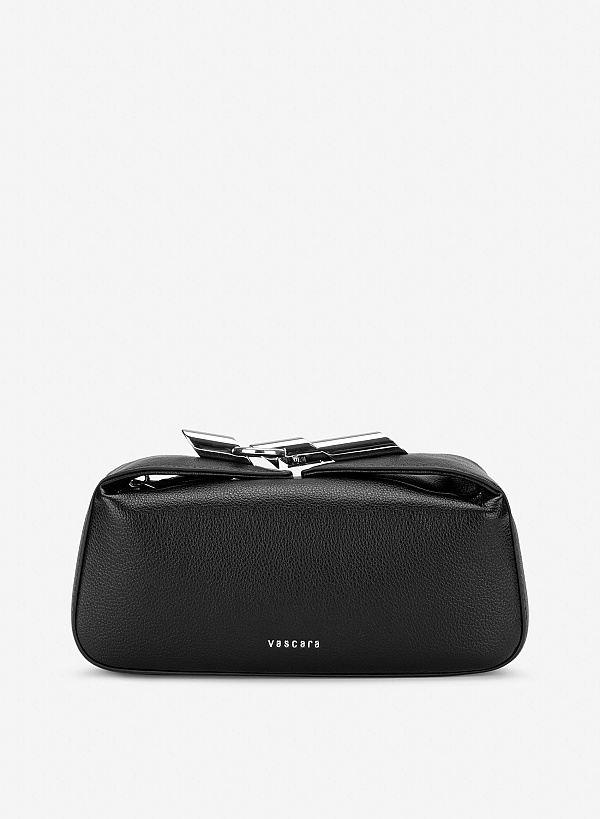 Clutch cầm tay nhấn khóa tinh xảo