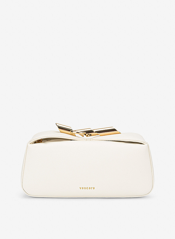 Clutch cầm tay nhấn khóa tinh xảo