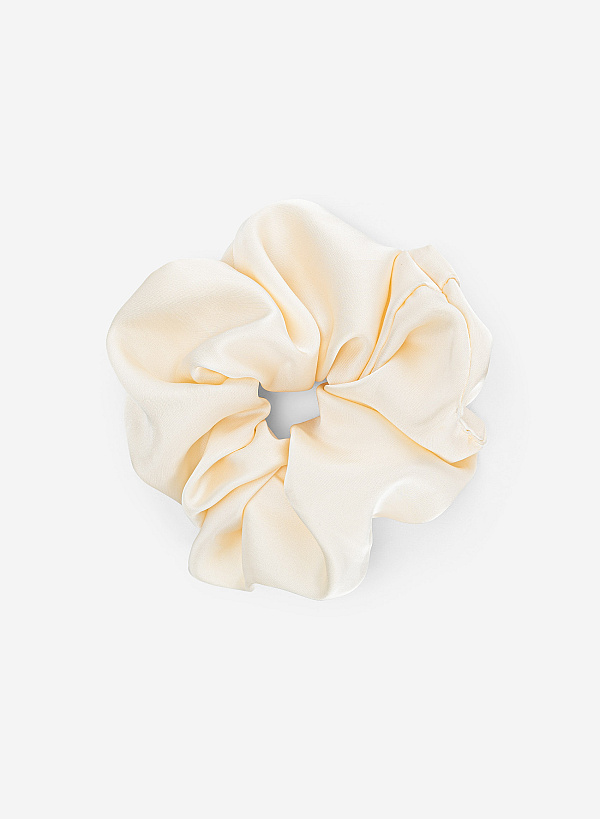 Dây buộc tóc lụa đơn sắc