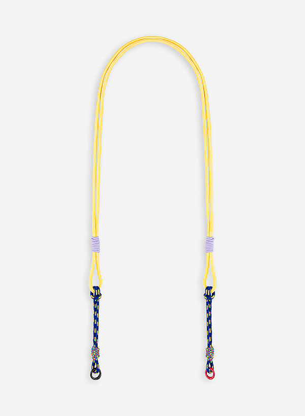 Dây đeo họa tiết phối màu vàng đen