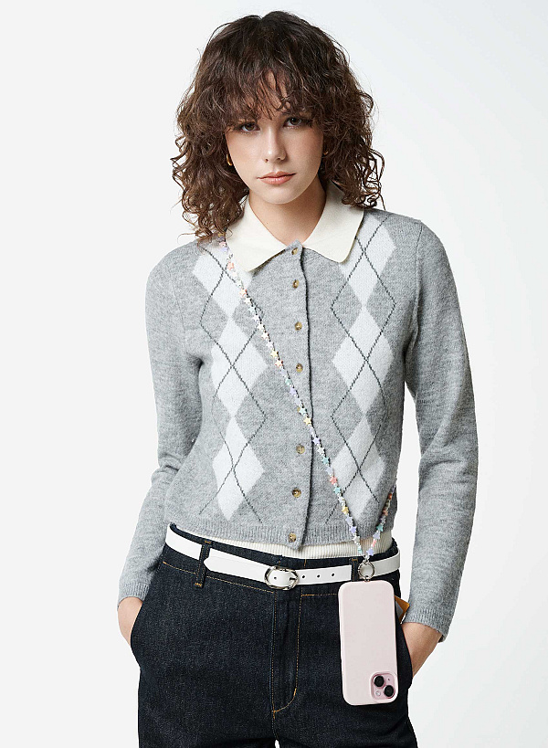 Dây đeo phối hạt ngôi sao đa sắc