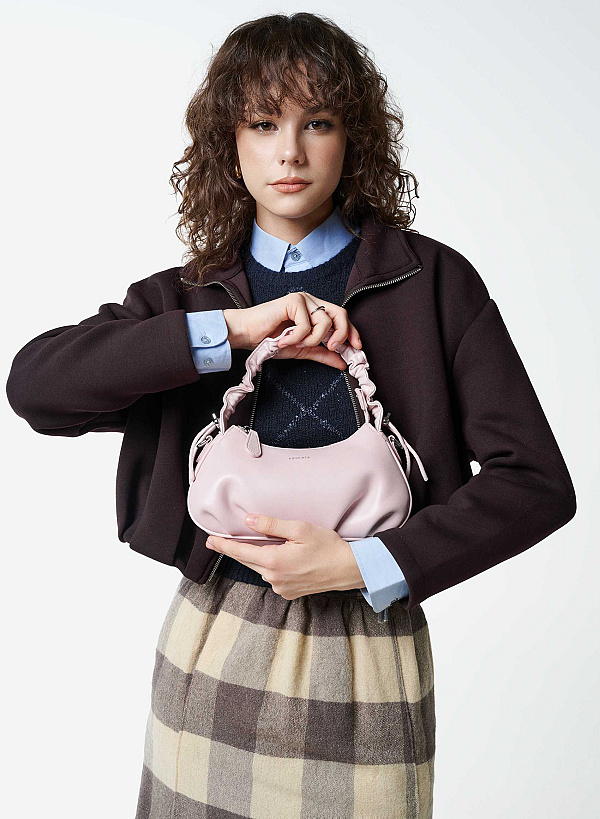 Túi xách tay nhấn quai rút