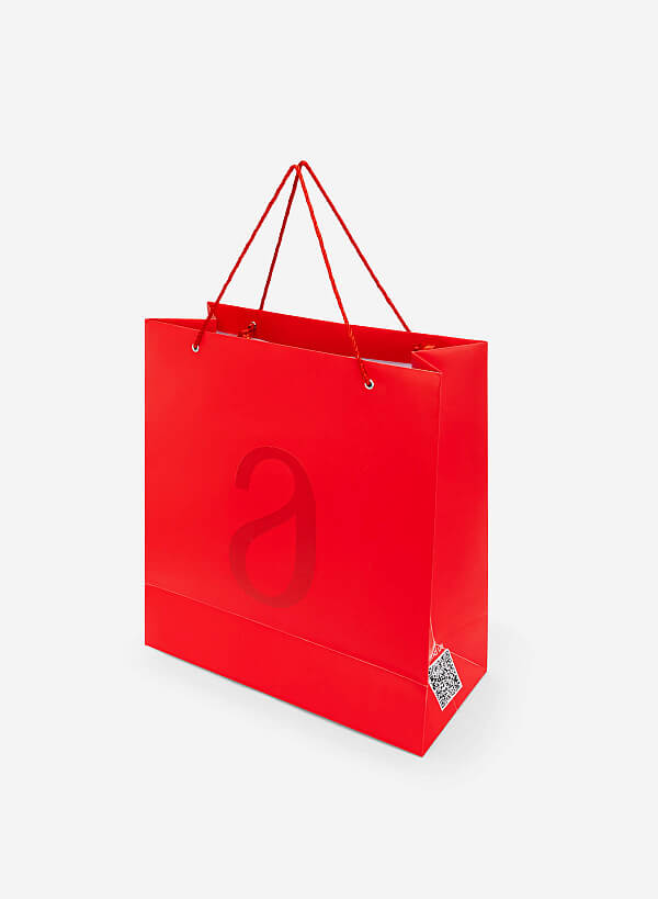 Túi giấy đỏ gifting bag