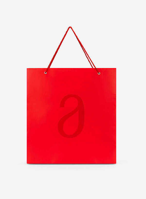 Túi giấy đỏ gifting bag