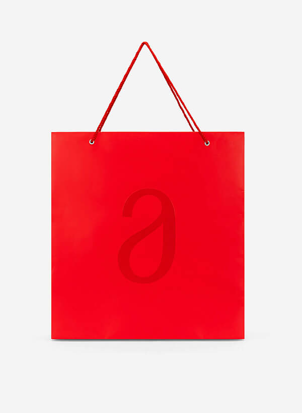 Túi giấy đỏ gifting bag