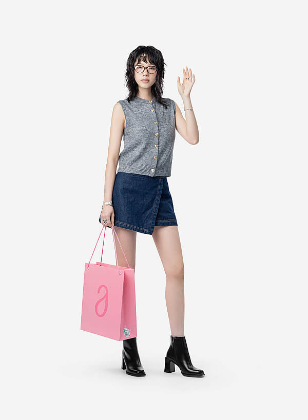 Túi giấy hồng gifting bag