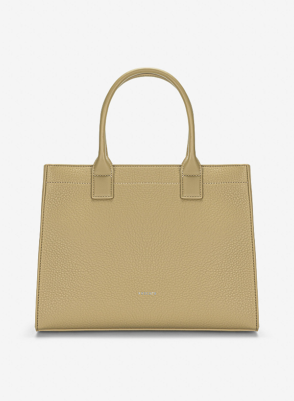 Túi xách tay quai đôi tối giản