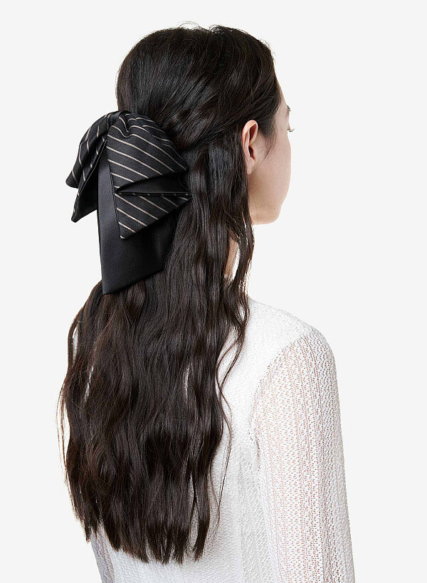 Kẹp tóc điệu đà nhấn nơ trang trí